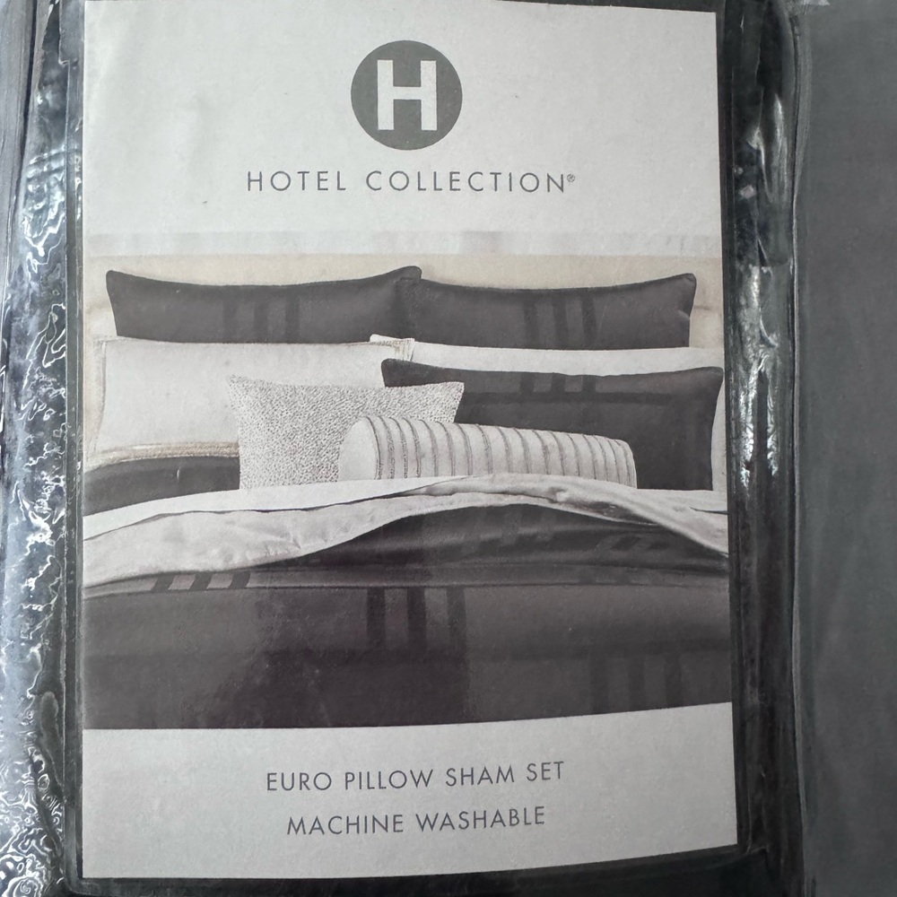 Hotel Collection Euro Pillow Sham Set